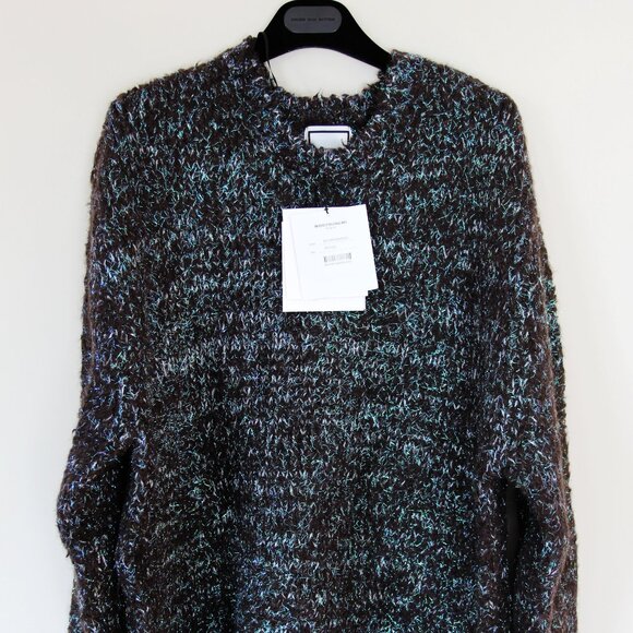 BNWT AW23 WOOYOUNGMI METALLIC THREAD SWEATER 50 - Picture 2 of 10